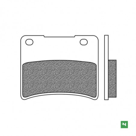 Pastiglie freno Touring | Organiche