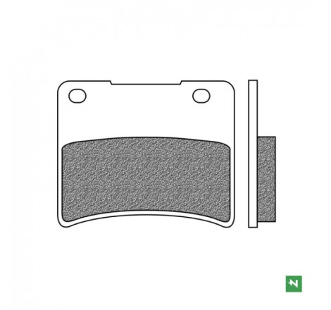 Pastiglie freno Touring | Organiche