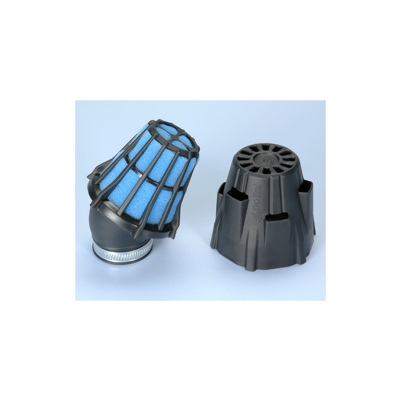 203.0090_polini-motori_air_box_inclinato_30'.jpg Air box in plastica inclinato 30' diametro 32 mm