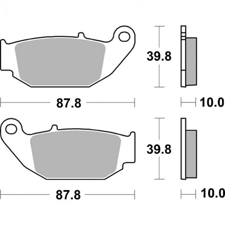 Pastiglia Freno Road HF | Ceramic Standard