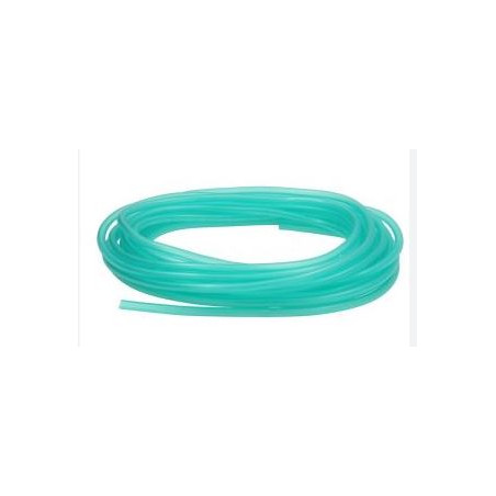 Fuel pipe - transparent green - 5 x 8 - pack 10 me
