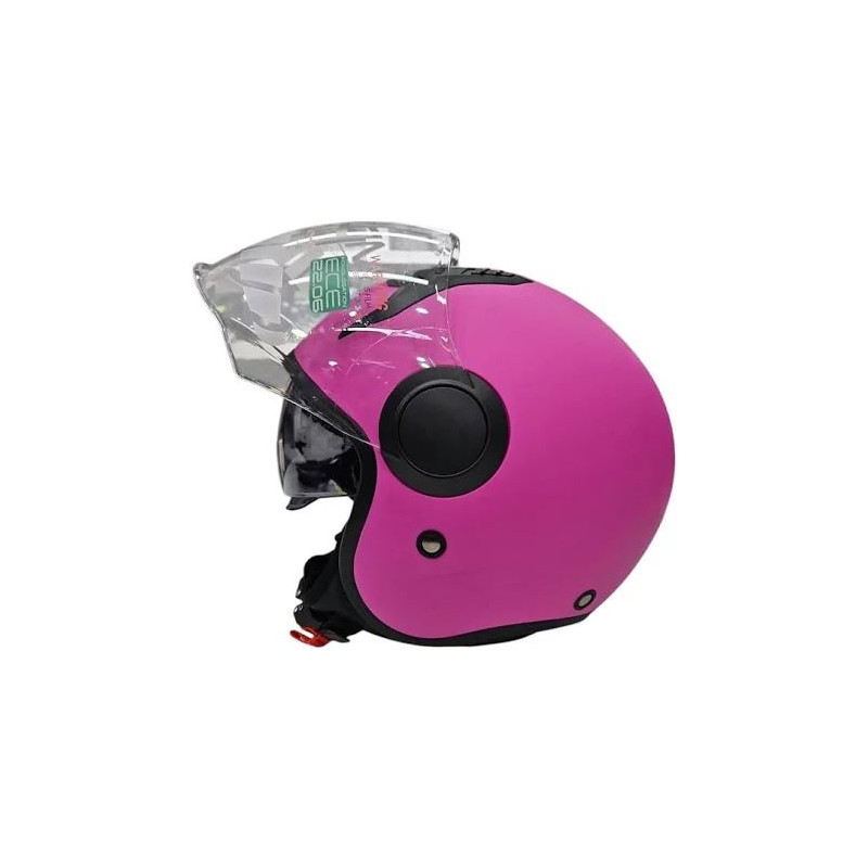 H6DJ409_MPH_CASCO_JET_NEW_ONE_FUXIA.JPG Casco demijet new one fuxia op xl ece 22.06