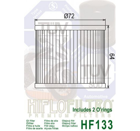 Filtro olio suzuki gs 500 e 88-02