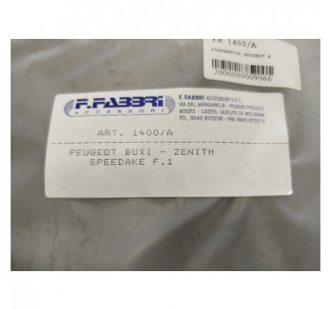 Lastra parabr peugeot buxy-zenith-speedake 50