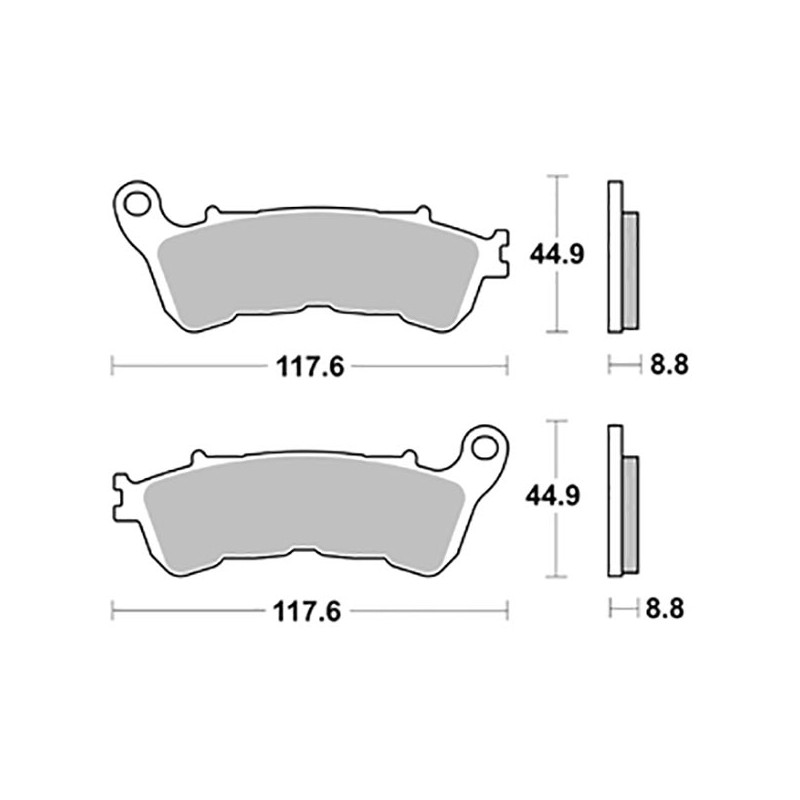 656192HM_sgr.jpg Set pastiglie freno sbs 192hm
