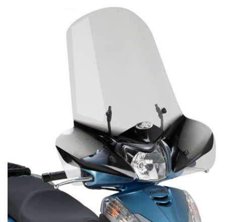 Parabrezza trasparente con serigrafia