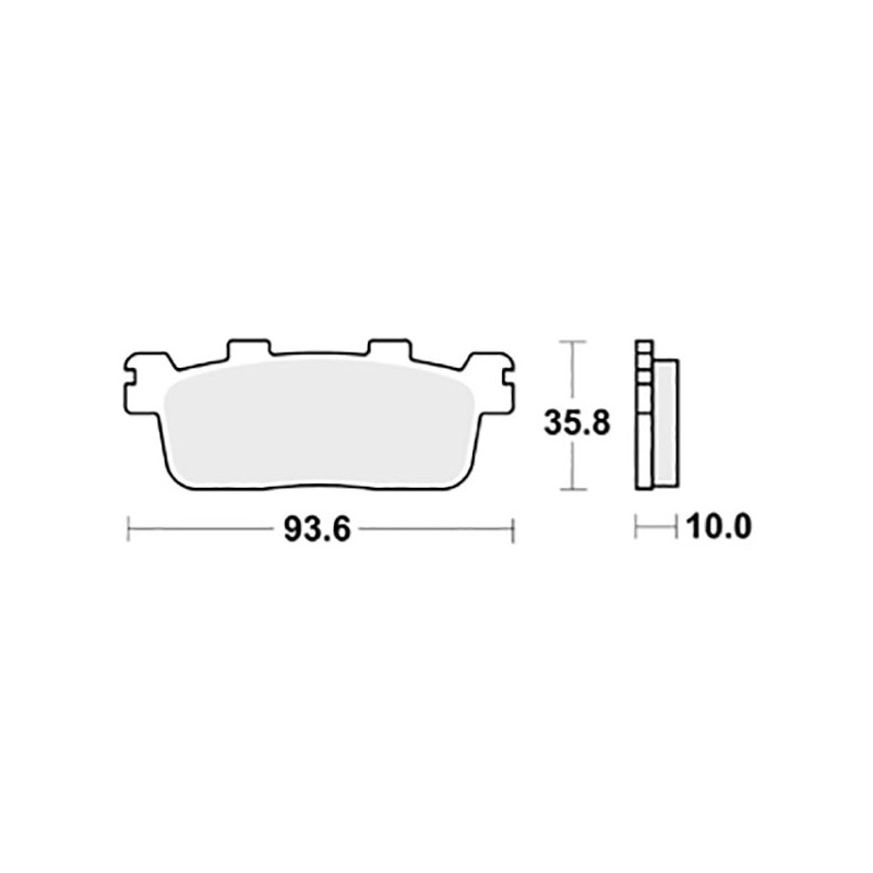 656195HM_sgr.jpg Set pastiglie freno sbs 195hm