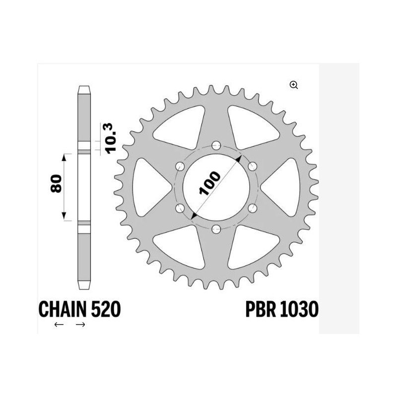 103046LD_PBR.JPG Corone z46 ergal+duro c.520