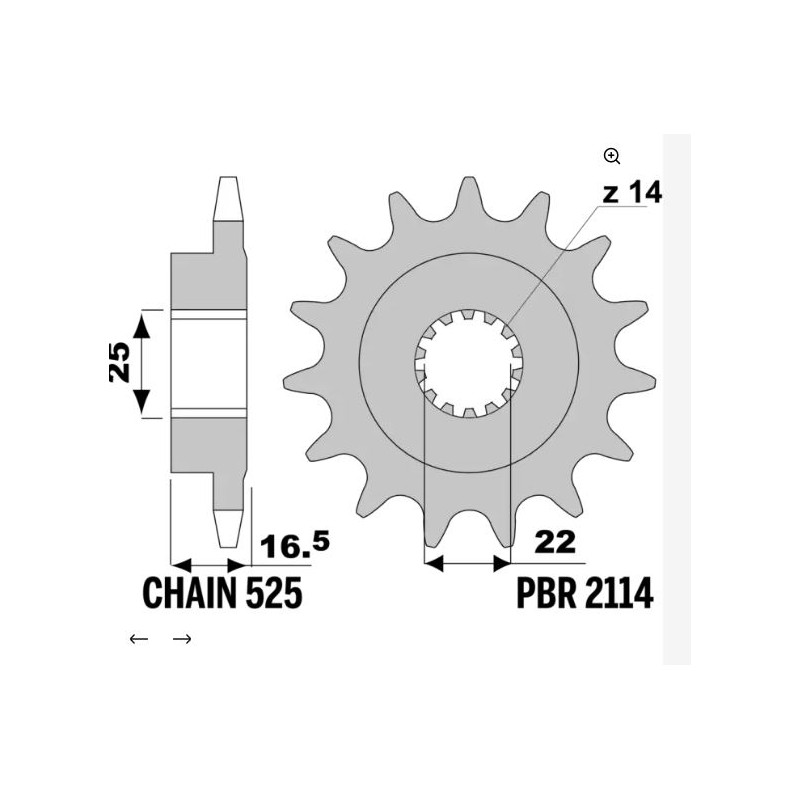 21141418NC_PBR_1.JPG Pignoni ducati 999 z14 18nc
