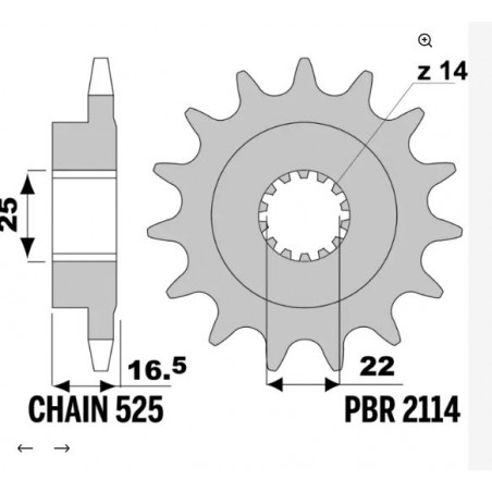 21141418NC_PBR_1.JPG Pignoni ducati 999 z14 18nc