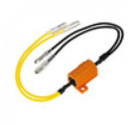 Cp.resistenze alluminio 6ohm 25w c/connettori rapi