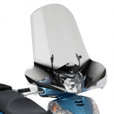 Parabrezza trasparente con serigrafia