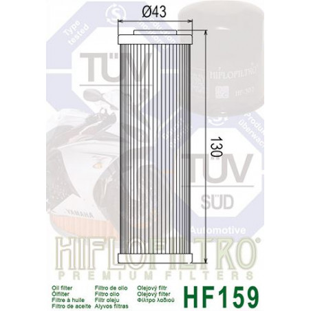 Filtro olio ducati panigale 1199 12-17
