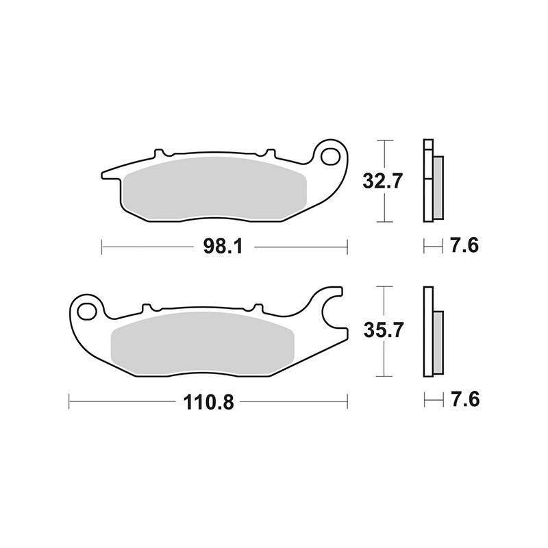 6567975_01_sgr.jpg Set pastiglie freno sbs 797hs
