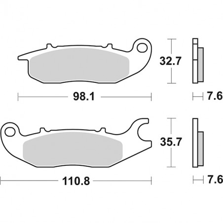 6567975_01_sgr.jpg Set pastiglie freno sbs 797hs