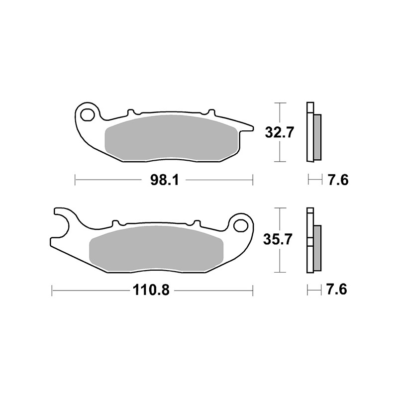 6568595_01_sgr.jpg Set pastiglie freno sbs 859hs