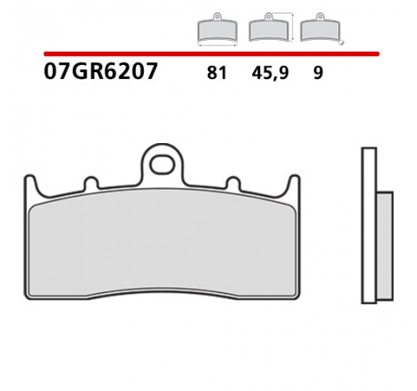 07GR6207_brembo.jpg Pastiglie brembo genuine 07gr6207