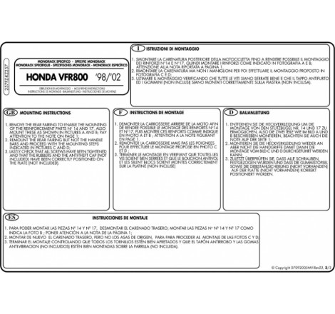 Attacco posteriore specifico per bauletto MONOKEY o MONOLOCK