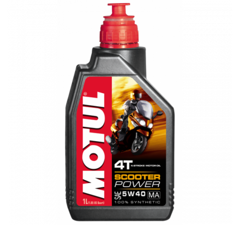 Olio Motul Scooter Power 4T | 5w-40 Sintetico