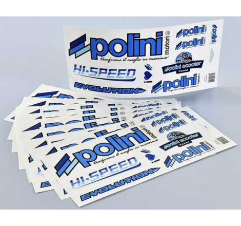 Set adesivi Polini | 1 foglio