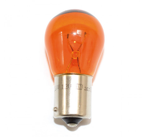 lampadina monoluce arancio 12v-21w