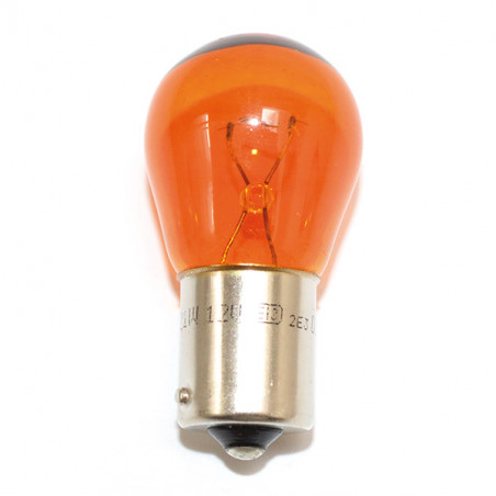 lampadina monoluce arancio 12v-21w