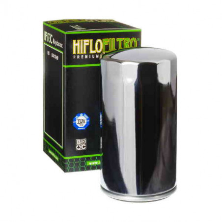 filtro olio harley davidson cromato