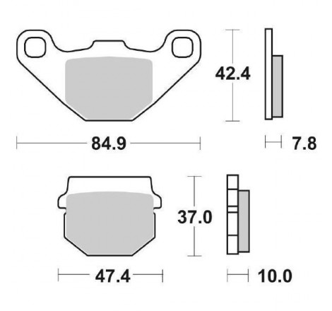 Pastiglia Freno Scooter HF...