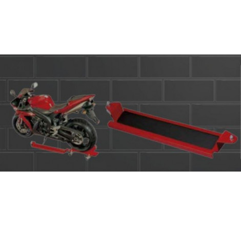 Pedana sposta moto Bike-Lift per parcheggio moto/scooter con cavalletto  centrale