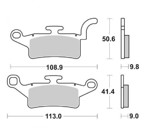 Pastiglia Freno Scooter HF...