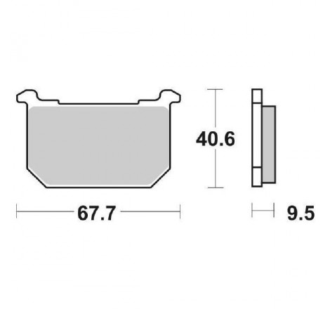 Pastiglia Freno Road HF | Ceramic Standard