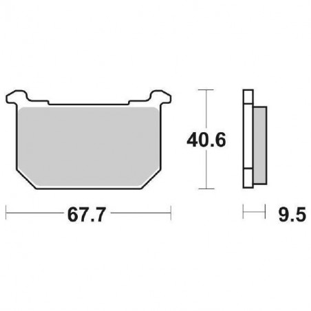 Pastiglia Freno Road HF | Ceramic Standard