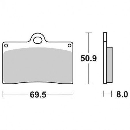 Pastiglia Freno Road HF | Ceramic Standard