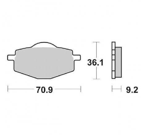 Pastiglia Freno Road HF | Ceramic Standard