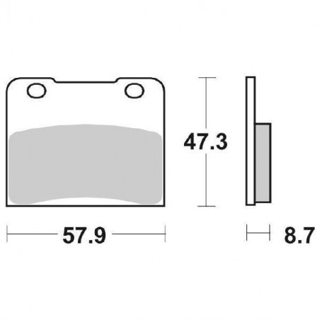 Pastiglia Freno Road HF | Ceramic Standard