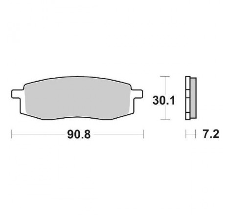 Pastiglia Freno Road HF | Ceramic Standard