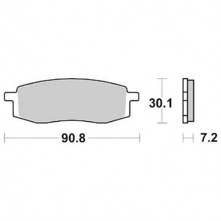 Pastiglia Freno Road HF | Ceramic Standard