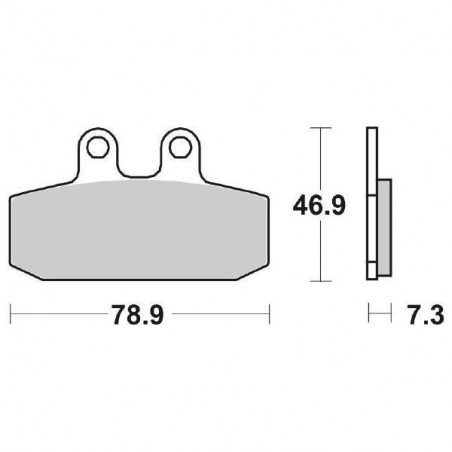 Pastiglia Freno Road HF | Ceramic Standard