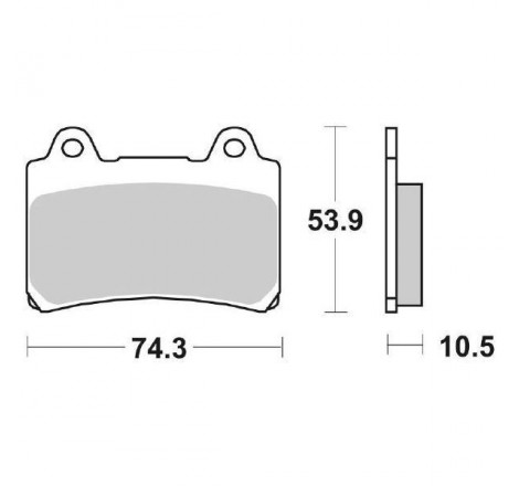 Pastiglia Freno Road HF | Ceramic Standard