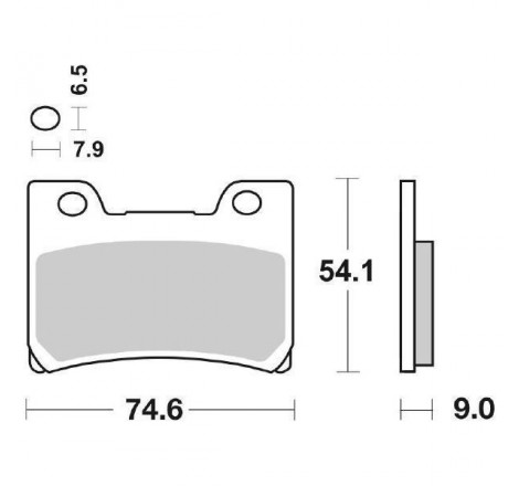 Pastiglia Freno Road HF | Ceramic Standard