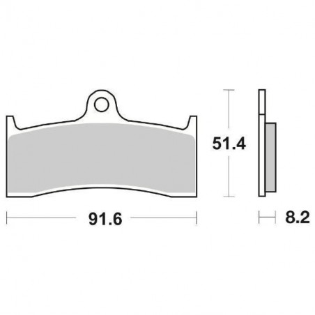 Pastiglia freno Racing Uso Pista | Dual Carbon