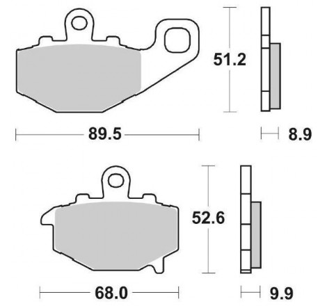Pastiglia freno LS |...