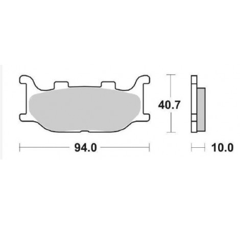 Pastiglia Freno Road HF | Ceramic Standard