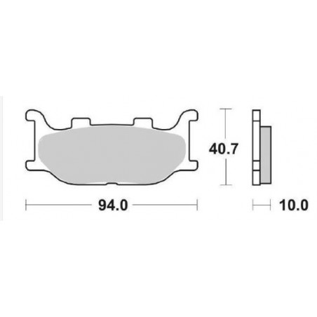 Pastiglia Freno Road HF | Ceramic Standard