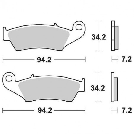 Pastiglia Freno Road HF | Ceramic Standard