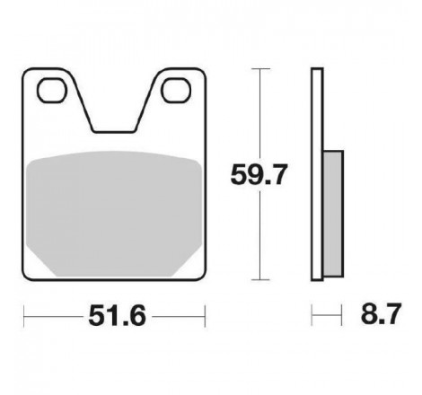 Pastiglia Freno Road HF | Ceramic Standard