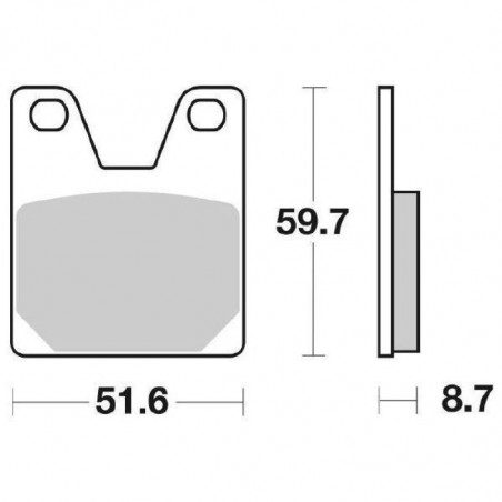 Pastiglia Freno Road HF | Ceramic Standard