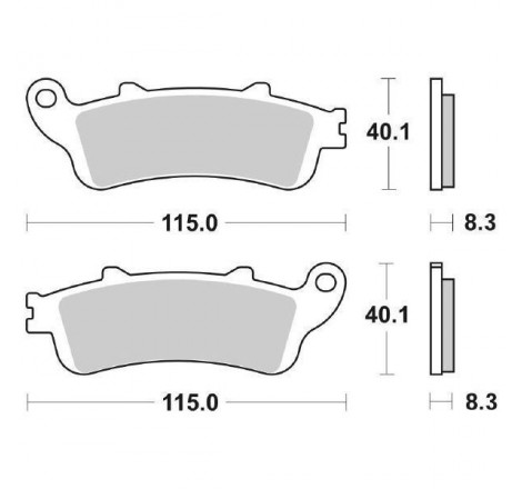 Pastiglia Freno Road HF | Ceramic Standard