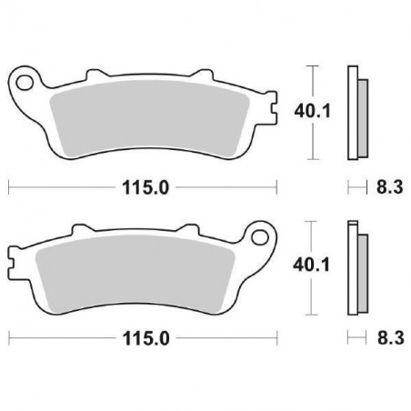 Pastiglia Freno Road HF | Ceramic Standard