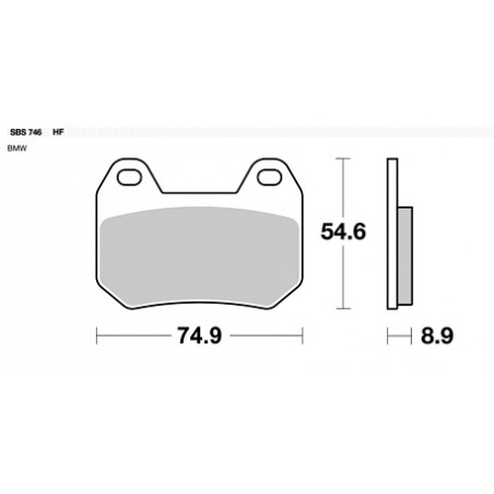 Pastiglia Freno Road HF | Ceramic Standard